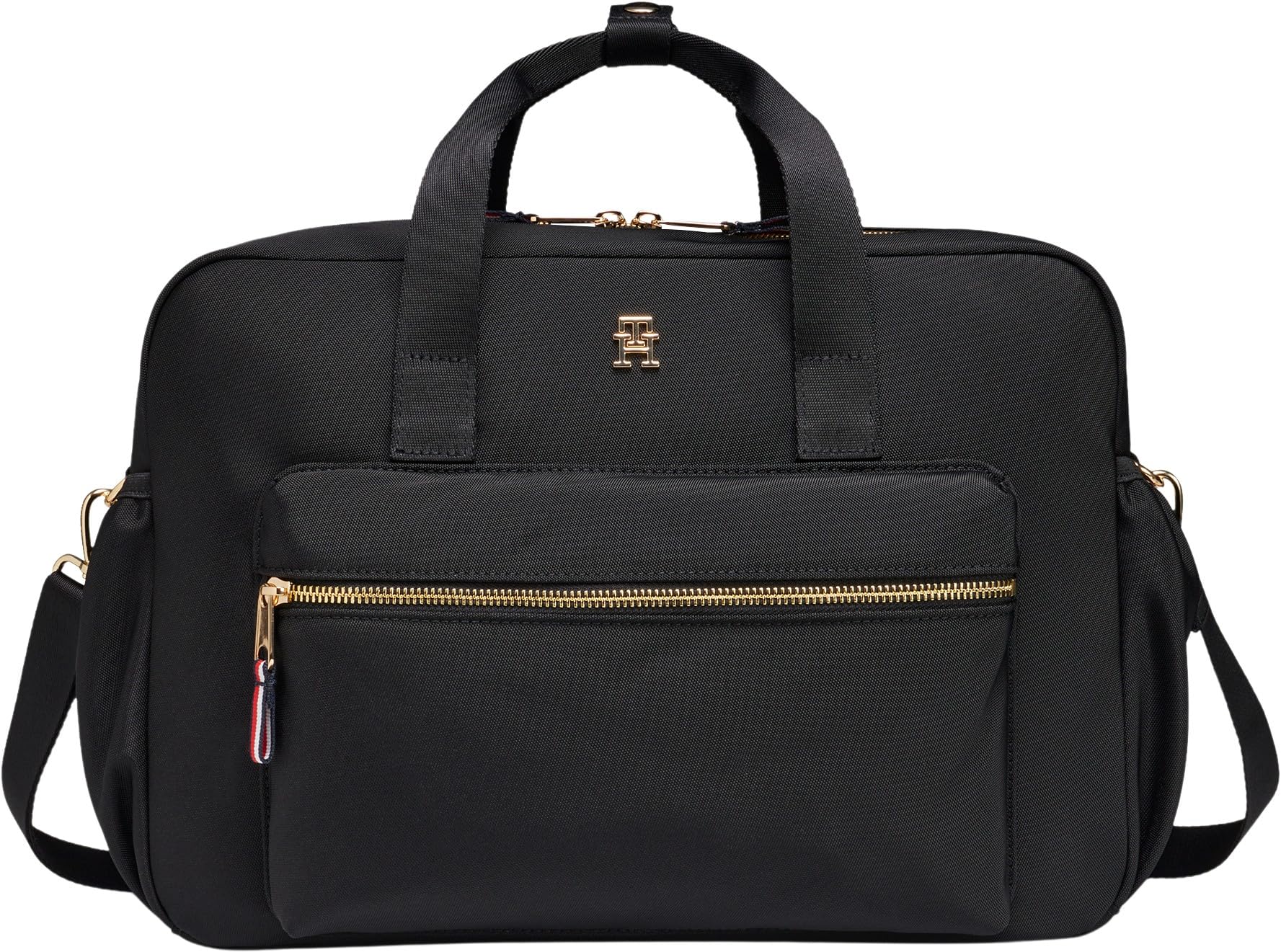 Tommy Hilfiger Kinder Unisex Duffle Bag Tasche Essential Changing Bag Wickeltasche, Blau (Black), Einheitsgröße
