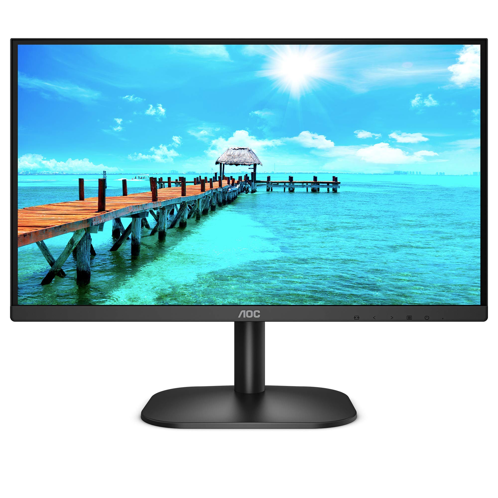 AOC B2 24B2XD LED display 60.5 cm (23.8) 1920 x 1080 pixels Full HD Black