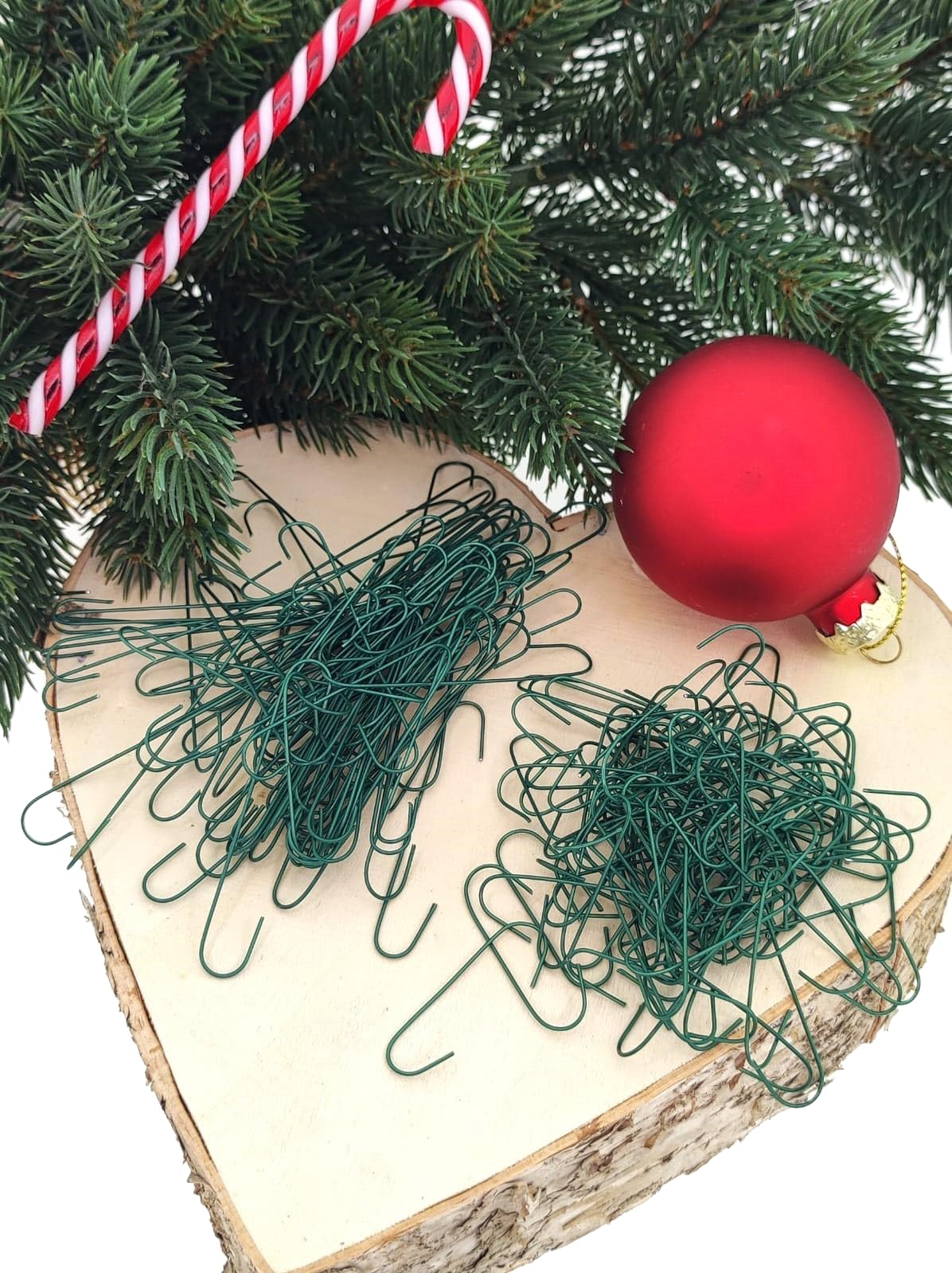 Belle Vous Decorazioni Albero Di Natale (24pz) - 14 X 14 Cm - Palline Albero Di Natale Rosse E - Foto 13