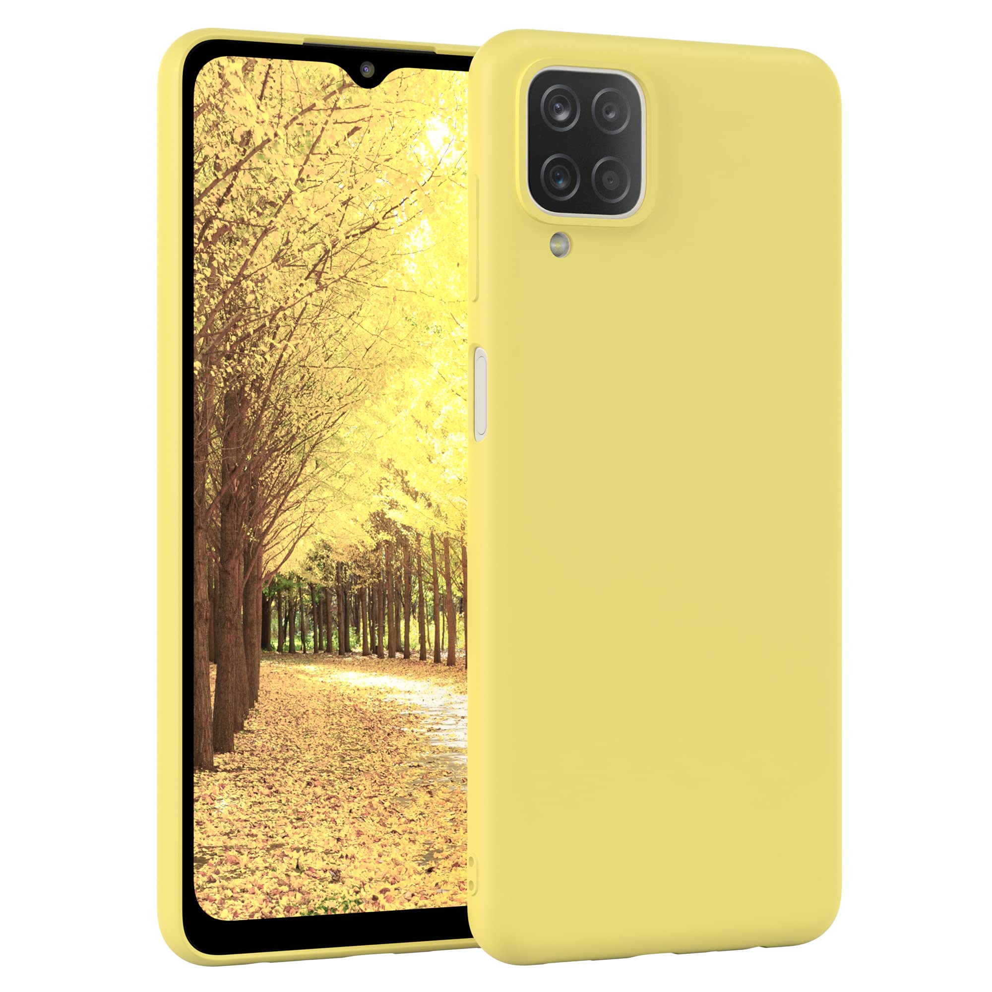 Coque Souple Antichoc Tout Compris Pour Samsung Galaxy S21 FE 5G, Protection Simple Couleur Unie