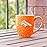Rico Industries NFL Football Denver Broncos Alternate 16 oz Team Color Laser Engraved Speckled Ceramic Coffee Mug