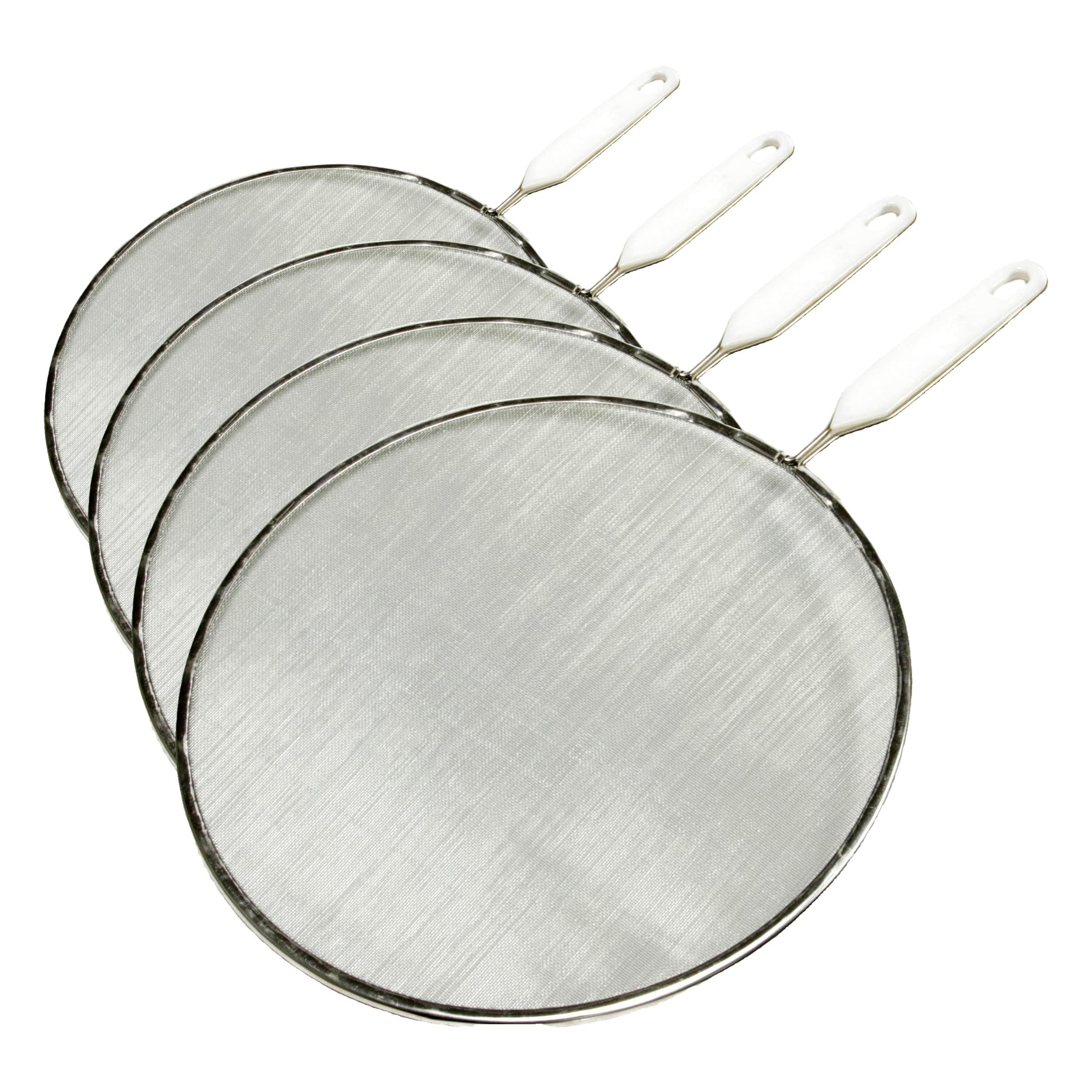 Chef Craft Select Splatter Screen, 10 inches in diameter, Stainless Steel (Pack of 4)