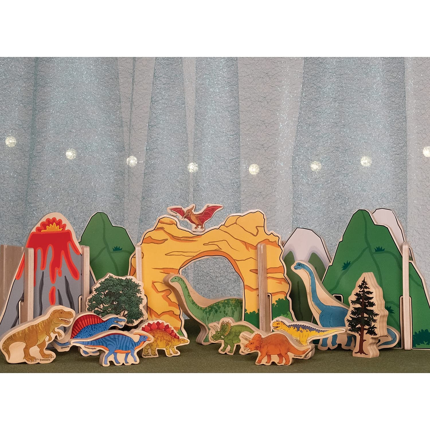 Amazon.co.jp: 木造恐竜セット : おもちゃ