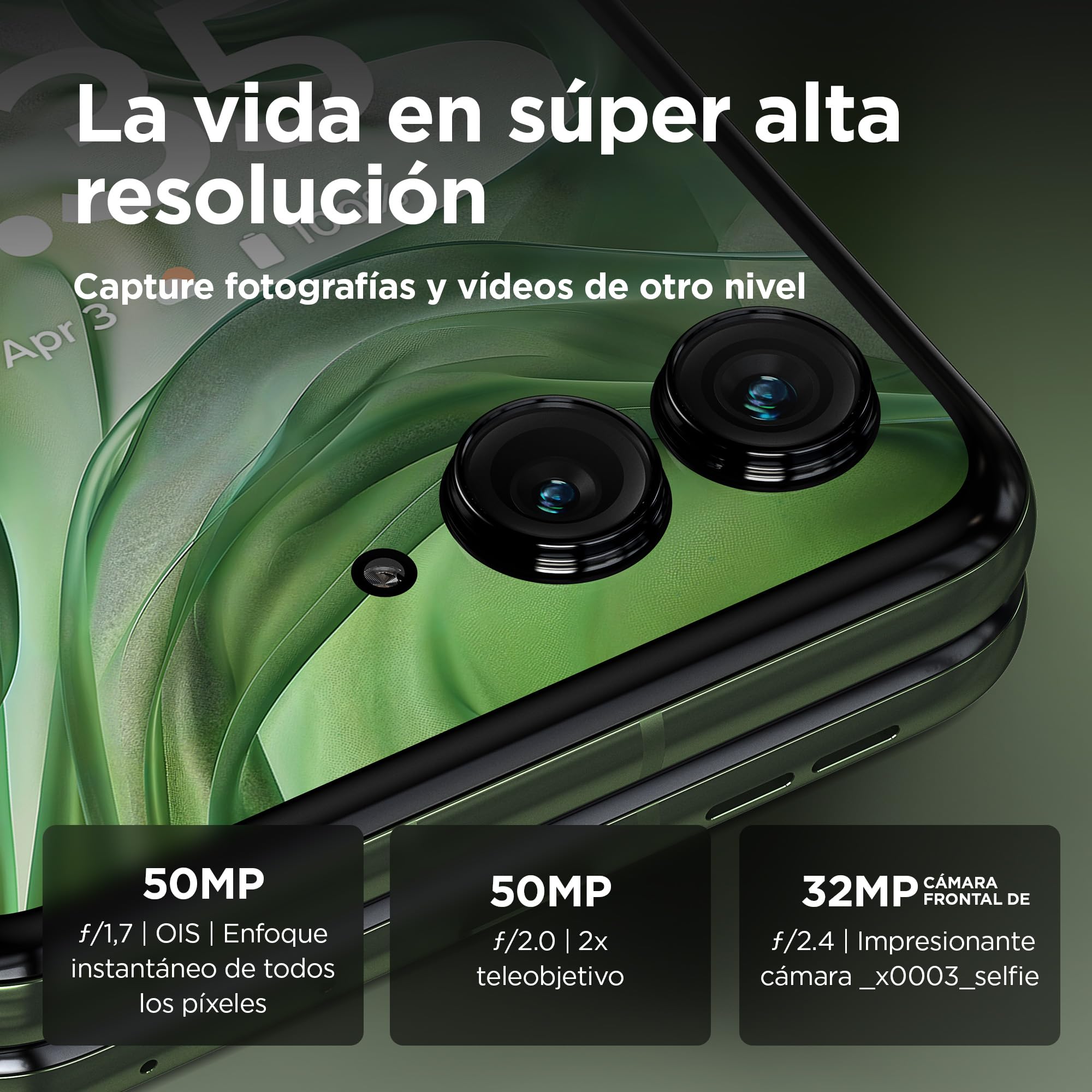 Motorola RAZR 50 Ultra 12/512GB, Garantía 3 años, Pantalla Externa Funcional de 4", diseño Plegable, cámaras de 50 MP con IA, procesador Snapdragon® 8s 3 Gen, Carga TurboPower™ de 68 W, Dual SIM