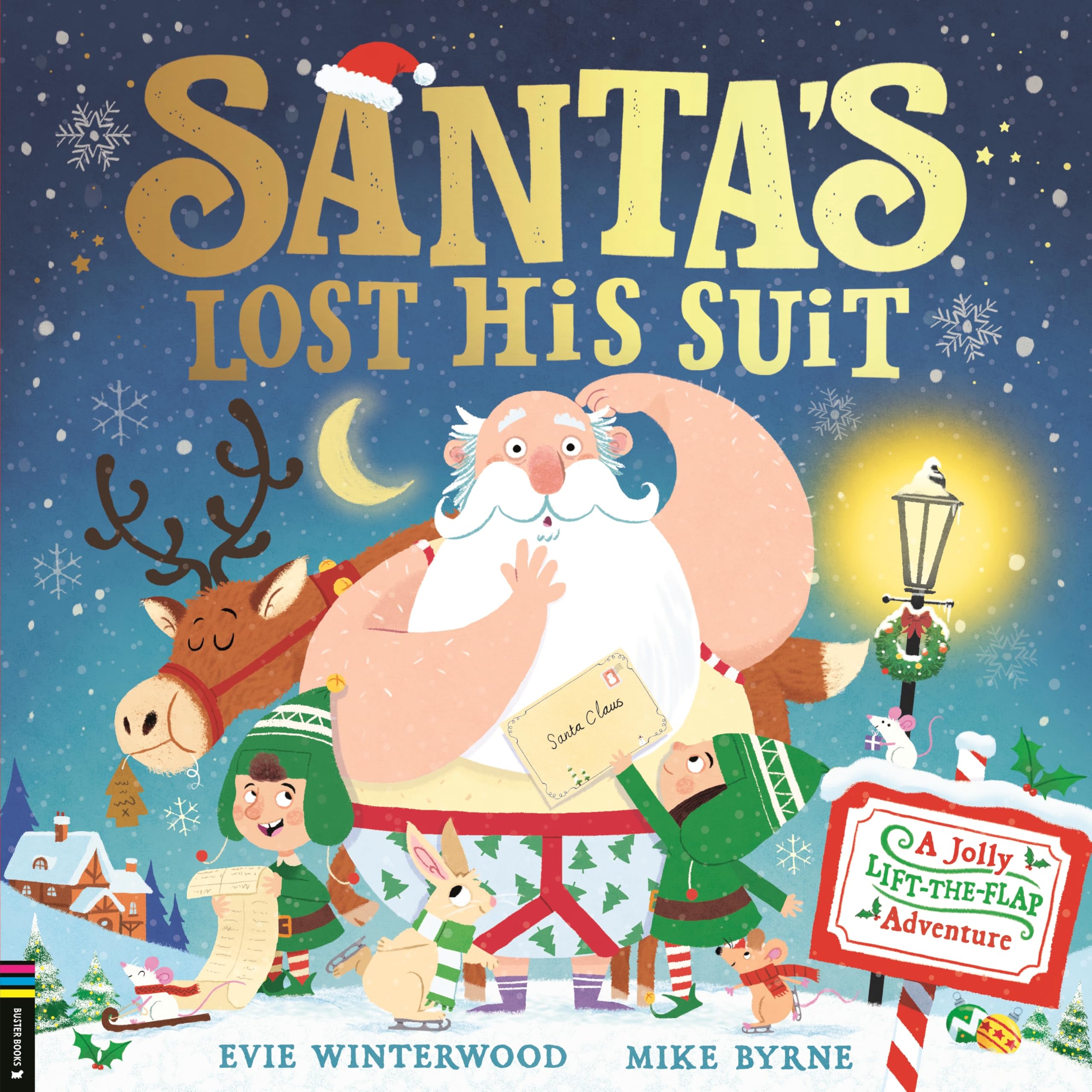 Santa’s Lost His Suit: A jolly lift-the-flap adventure (Buster Lift-The-Flap)