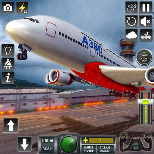 Flugsimulator Pilotenspiel – Flugzeug Spiel
