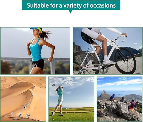Miniatura 5 de Cosmos Cooling Arm Sleeves Sun Sleeves UV Protection Arm Covers for Bike Cycling Running Hiking Driving Golf Outdoor Sports
