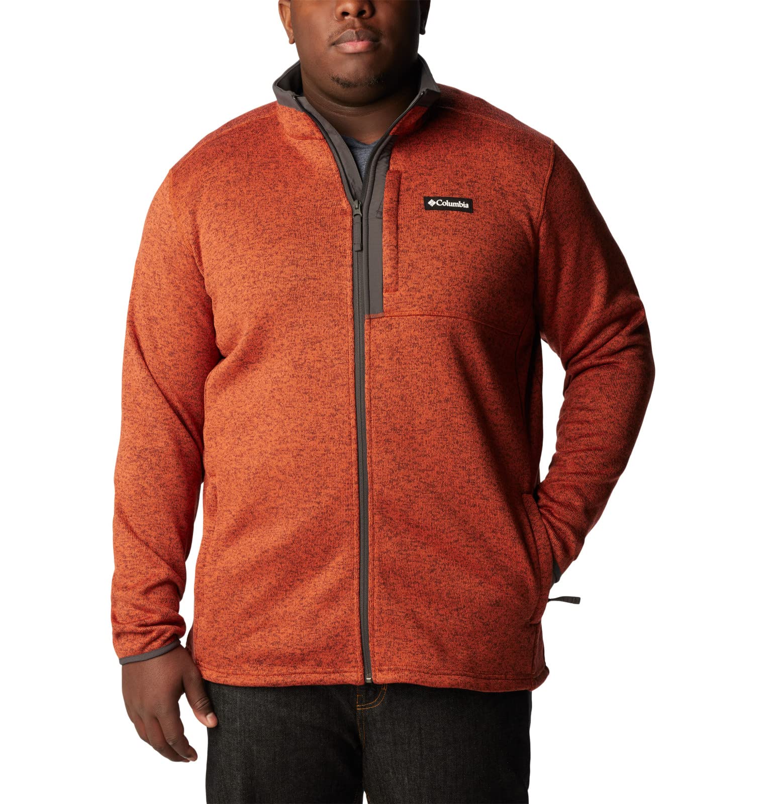 Columbia Herren Sweater Weather Full Zip Fleecejacke mit durchgehendem Reißverschluss