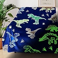 Vista 17 de Manta gamer que brilla en la oscuridad, 50 x 60 pulgadas, regalo de juegos para niños/adolescentes, regalo genial para hombres y mujeres