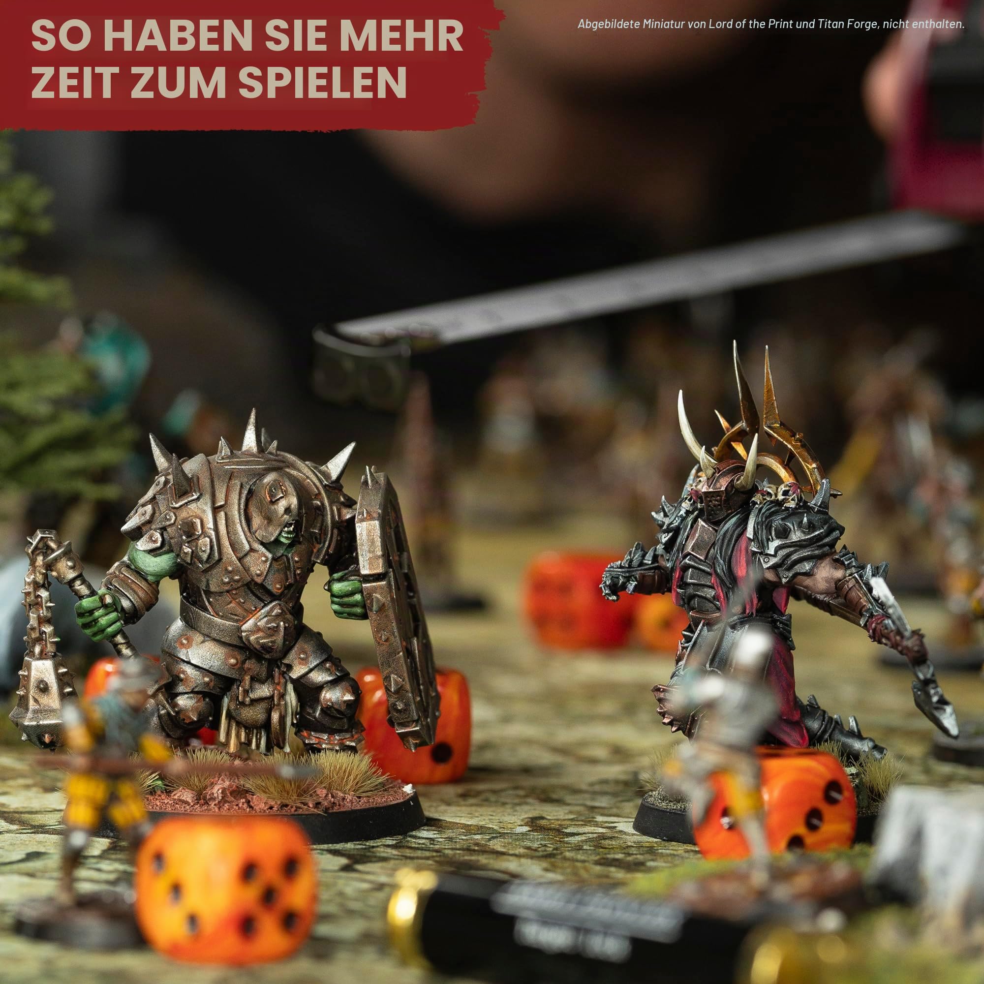 The Army Painter, Masterclass John Blanche Volume 2 Combo, 10x18ml Farbe | Acrylfarben inkl. 6 Warpaints Fanatic, 1 Speedpaint, 2 Washes, 1 Metallic, 1 Effect, 1 Print & 1 Pinsel - Miniaturspiele