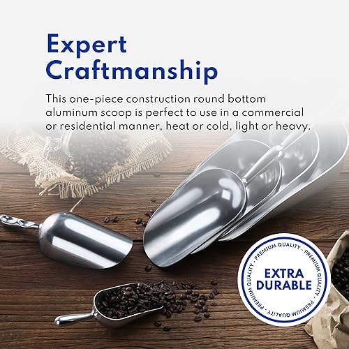 Miniatura 9 de New Star Foodservice - Cuchara de acero inoxidable de grado comercial, varios tamaños disponibles