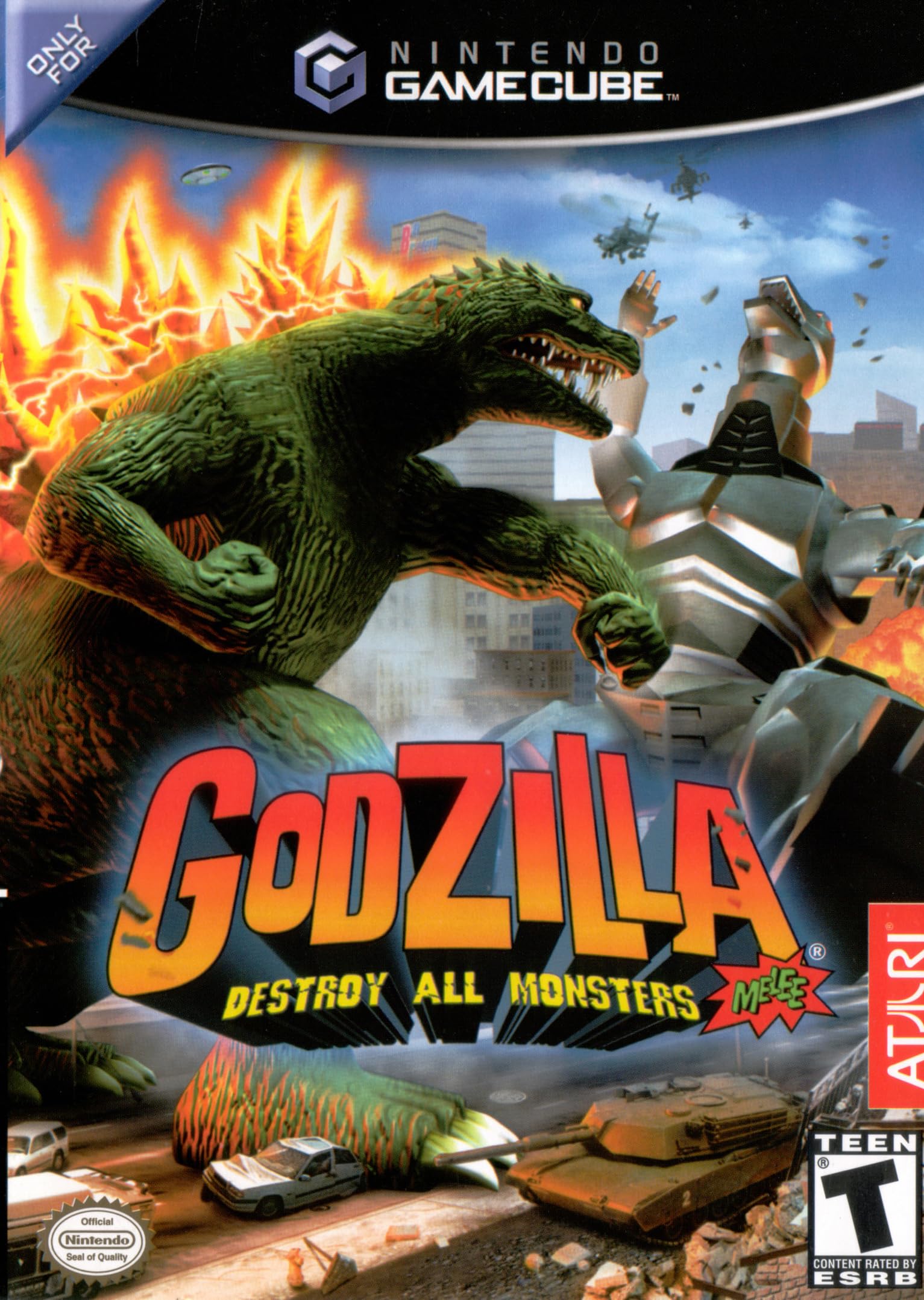 Godzilla: Destroy All Monsters Melee (Renewed): GameCube: Video