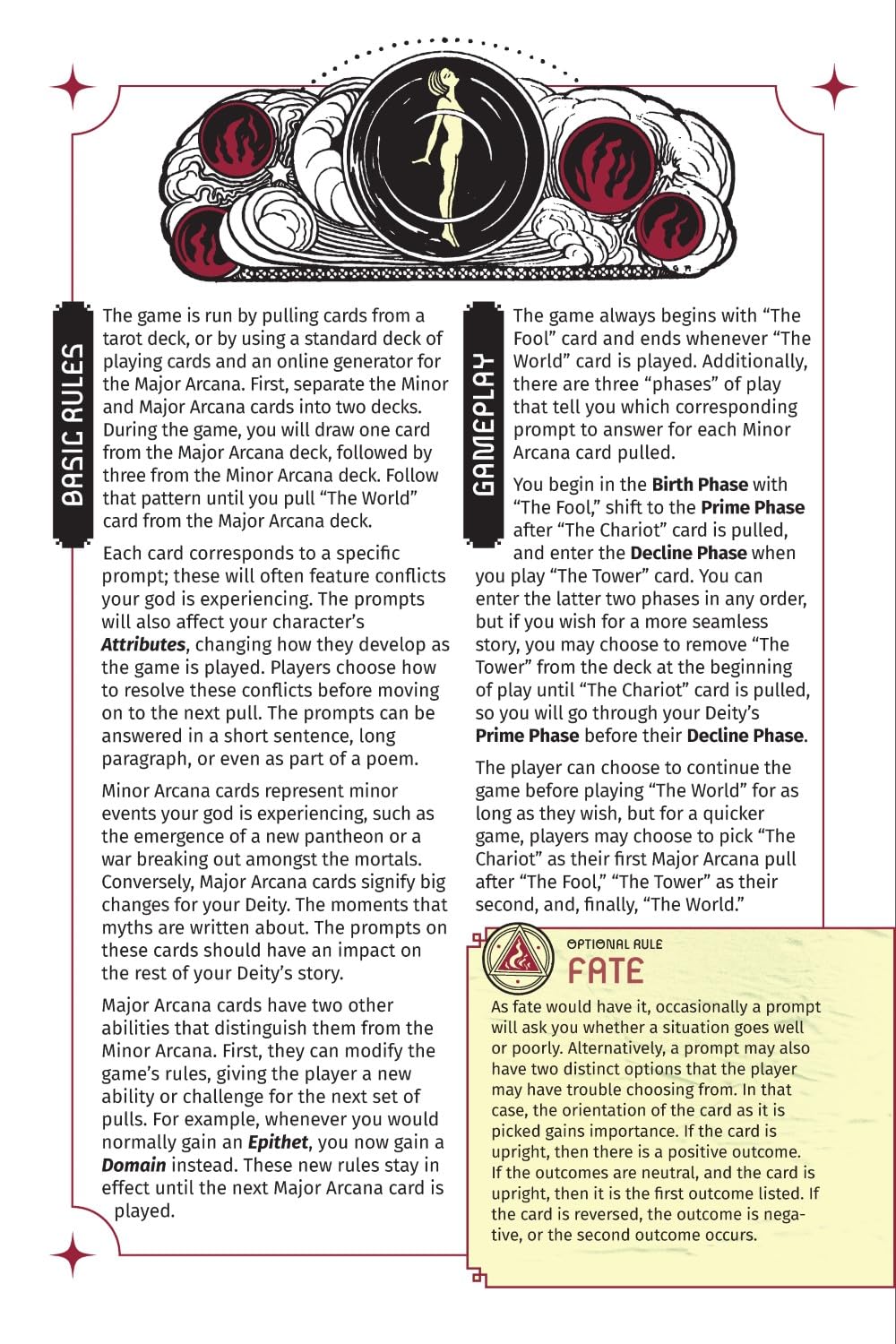 Deify: A Mythical Solo Role-playing Game