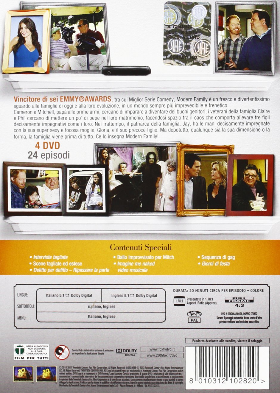 Modern Family - Stagione 2 (4 DVD)