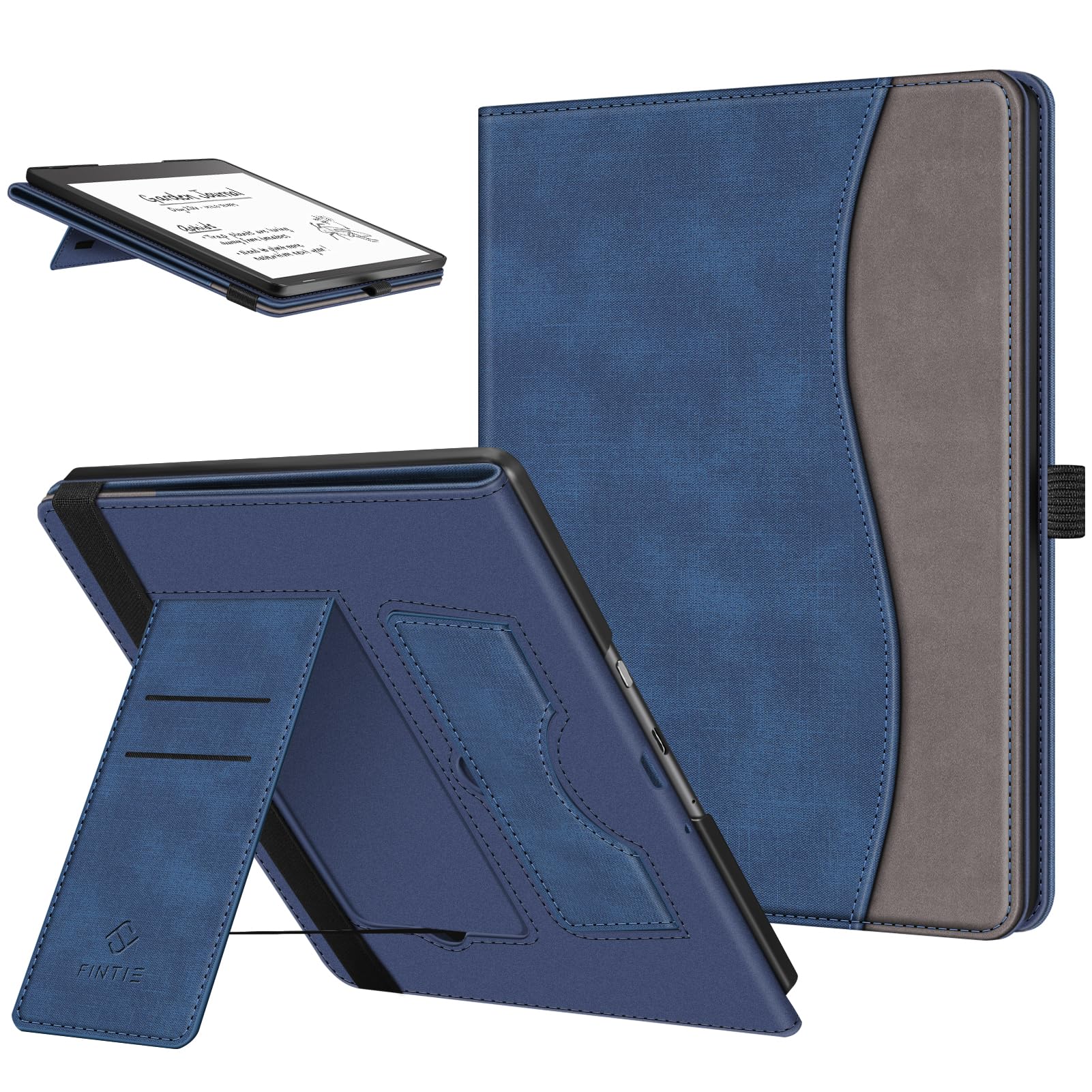 Fintie Stand Case for Kindle Scribe 10.2 Inch 2024/2022, Indigo