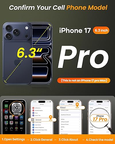 Miniatura 2 de Funda magnética para iPhone Pro, soporte integrado y compatible con MagSafe y botón de control de cámara, probada contra caídas de grado militar