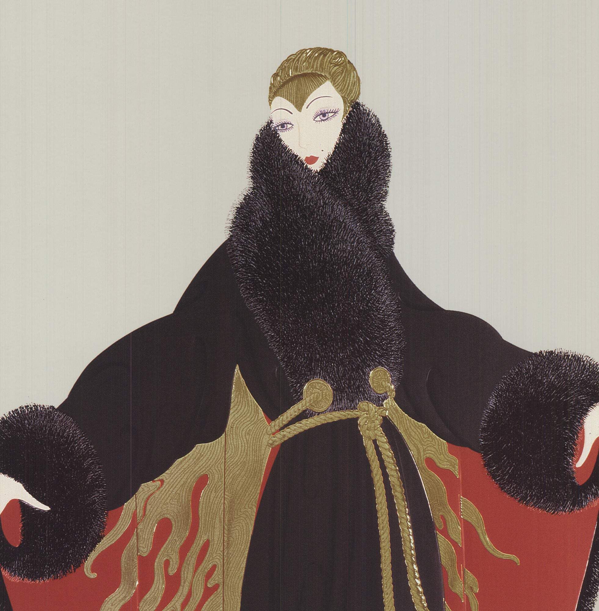 ERTE ポスター Amazon.co.jp: ERTE Faubourg St. Honore 36