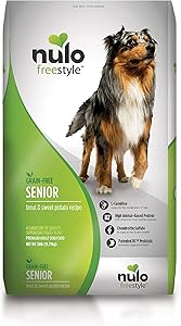 Nulo Senior Dry Dog Food - Grain Free Kibble with Glucosamine And Chondroitin