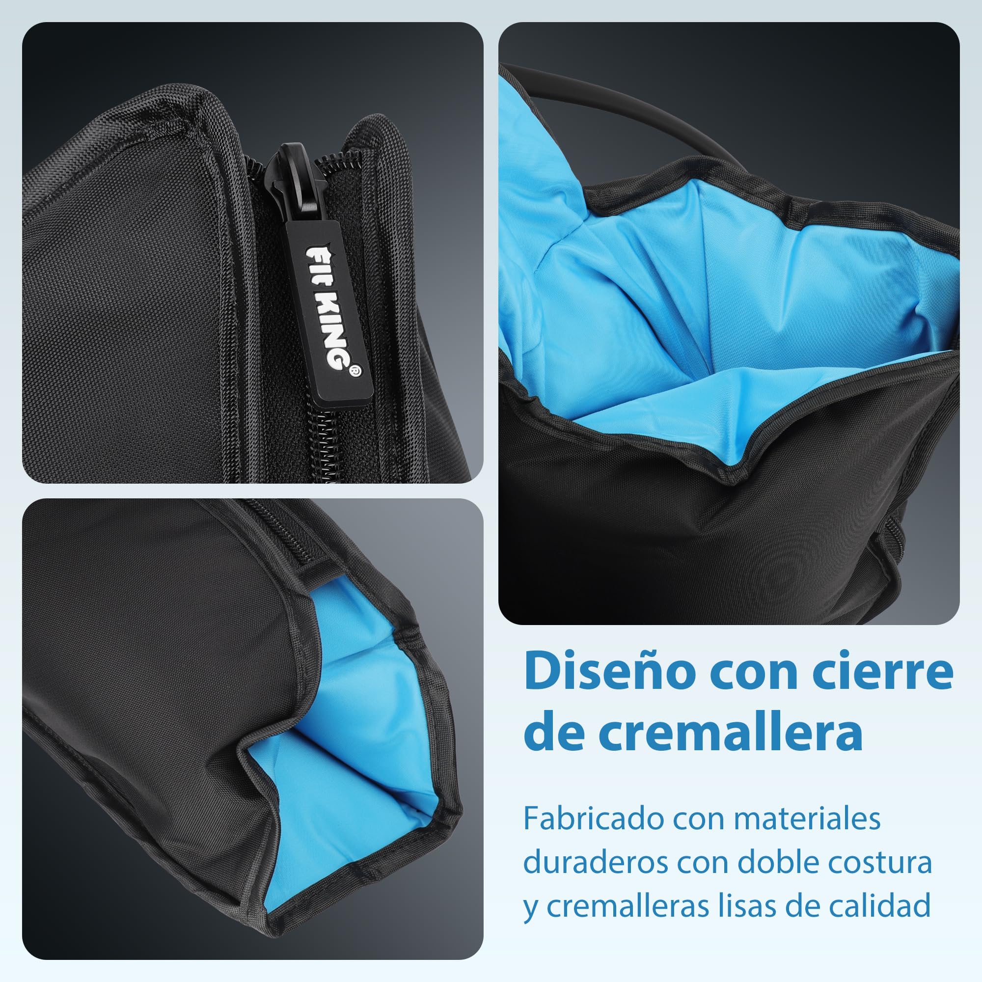 FIT KING Botas Presoterapia Piernas, 3 en 1 con Calor y Compresión, Presoterapia para casa Alivio Dolor, Mejora Circulación, 3 Modos, 3 Niveles Calor