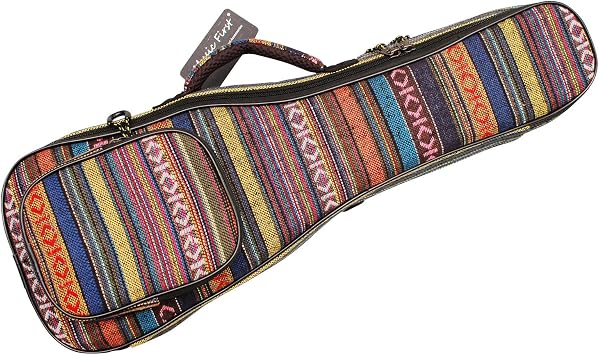 MUSIC FIRST 21" Soprano Country Style Ukulele Bag Gig Bag Case Cover Version 3.0