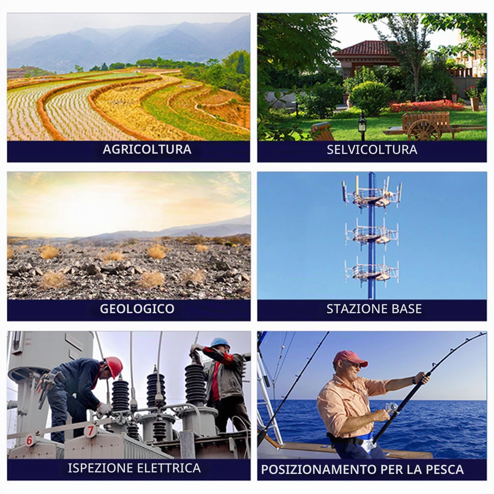 Handheld GPS Superficie Trail Misuratore, Misuratore GPS per Rilievi Topografici Schermo Lcd da 2,4 Pollici Tester Portatile GNSS per Superficie Terrestre E Distanza, per Terreni Agricoli, Laghi