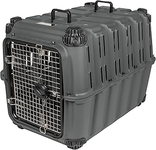 Mammoth Guardian Dog Kennel 36" Heavy Duty Travel & Outdoor Crate for Puppies, Small, Medium & Large Dogs, Secure 3 Bolt Lock, Adventure Ready for Hunting, Camping & Offroad
