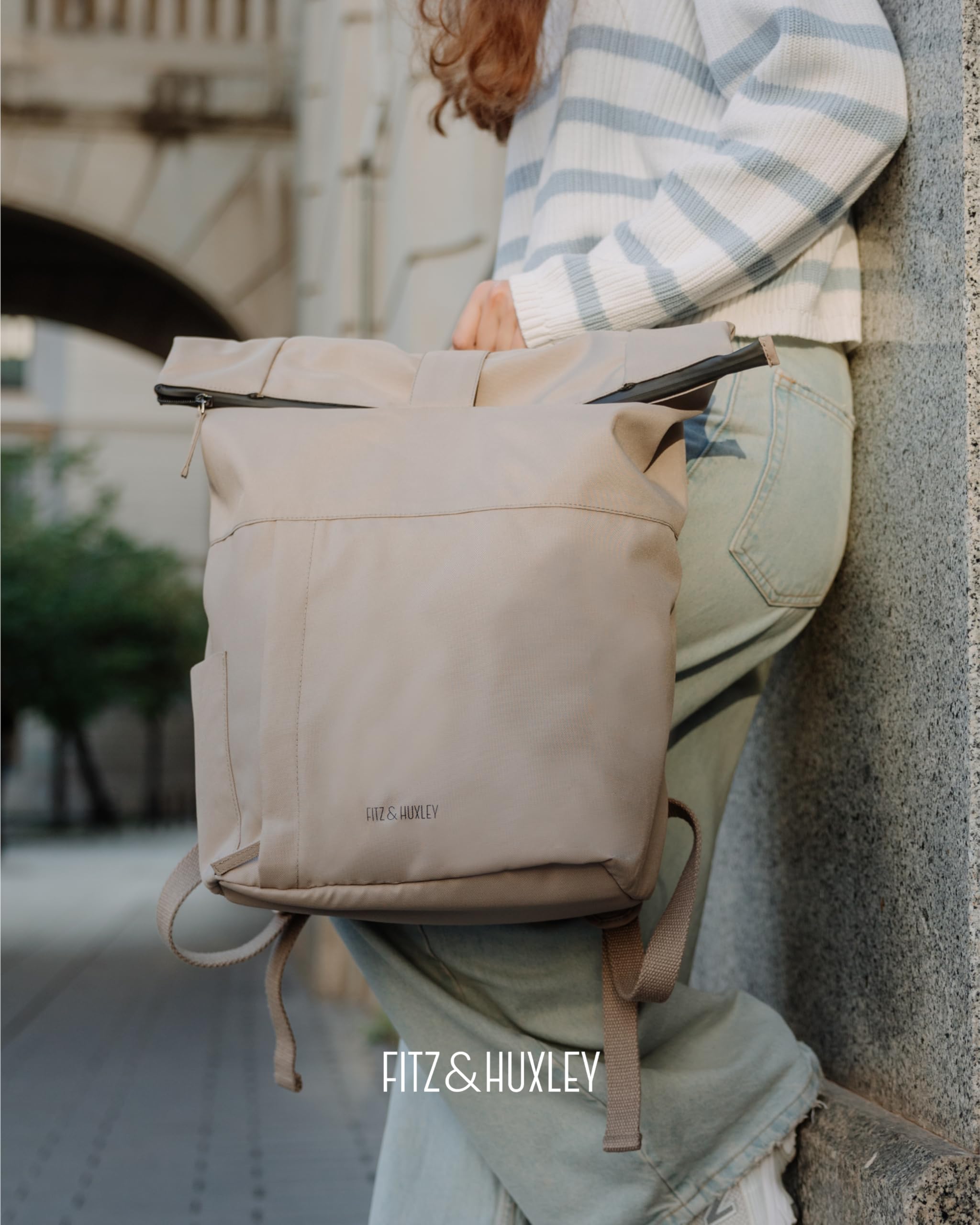 Ocean Rolltop Big Rucksack 30L Damen Herren Laptopfach