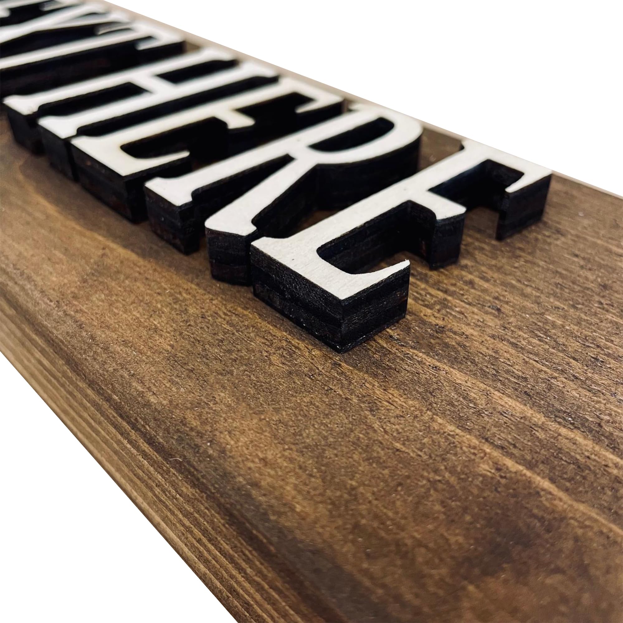 Insegna in legno personalizzata