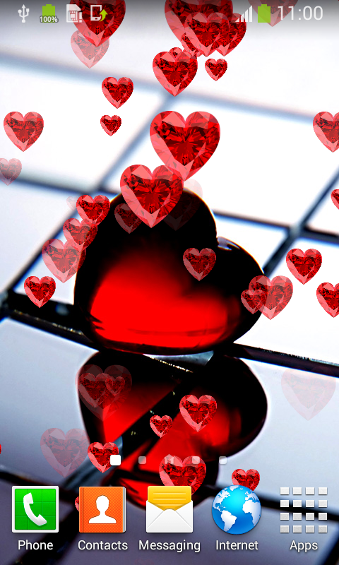 Valentine Live Wallpapers Valentines Day Background Wallpaper Live