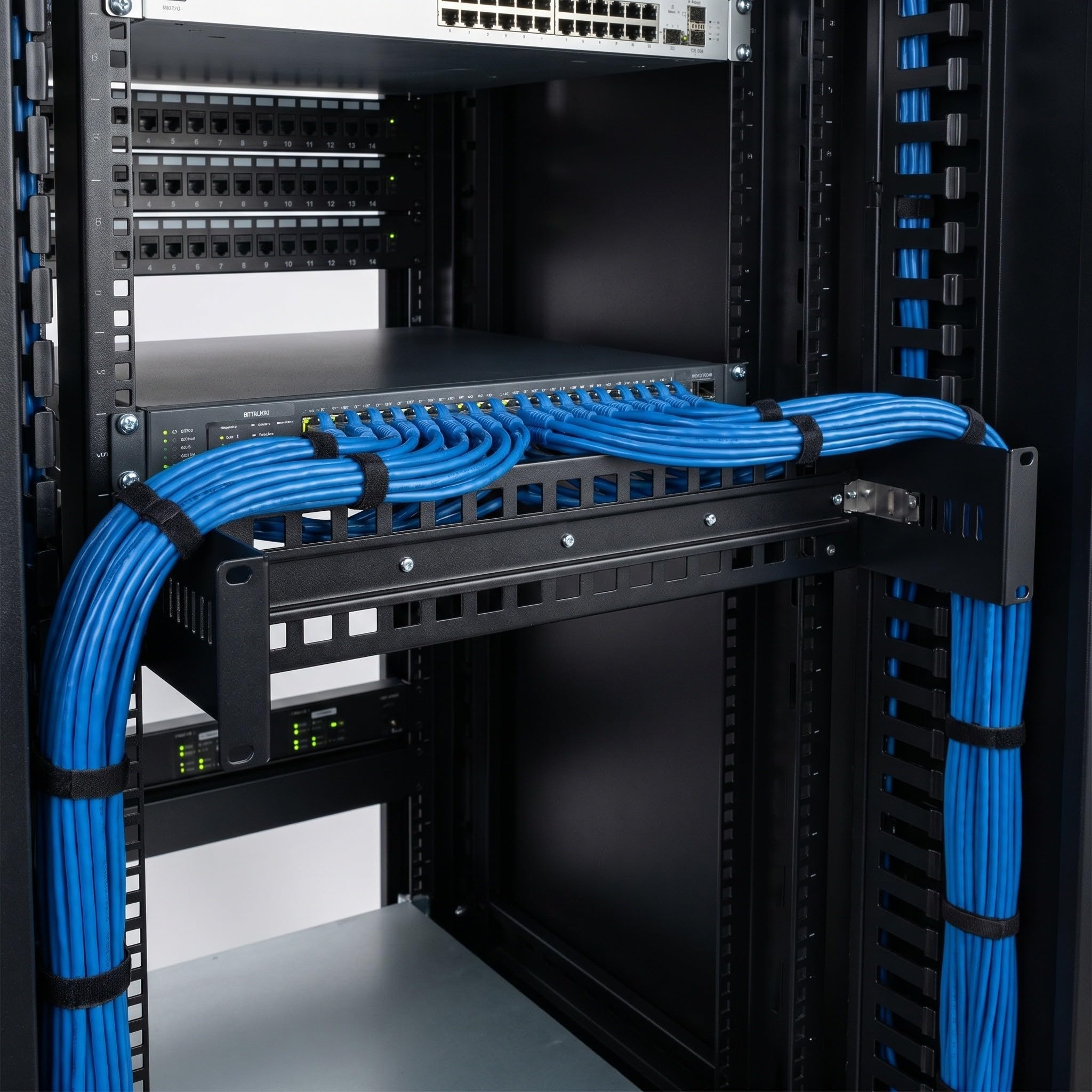 Soporte para Riel DIN Ajustable de Aleación de Aluminio para Rack Compatible con Convertidor de Señal y Switches Ethernet en Entornos Industriales y Redes Compactas