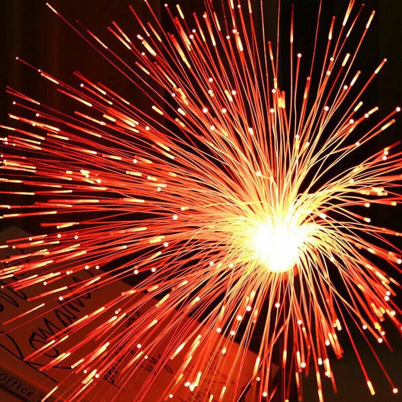- Fiber Optic Light Glitter Lamp, A Great Room Decor Which Gives Romantic Touch to Your Home, Bedroom Decor, Night Light, Led Lighting, ‎11.3 Ounces