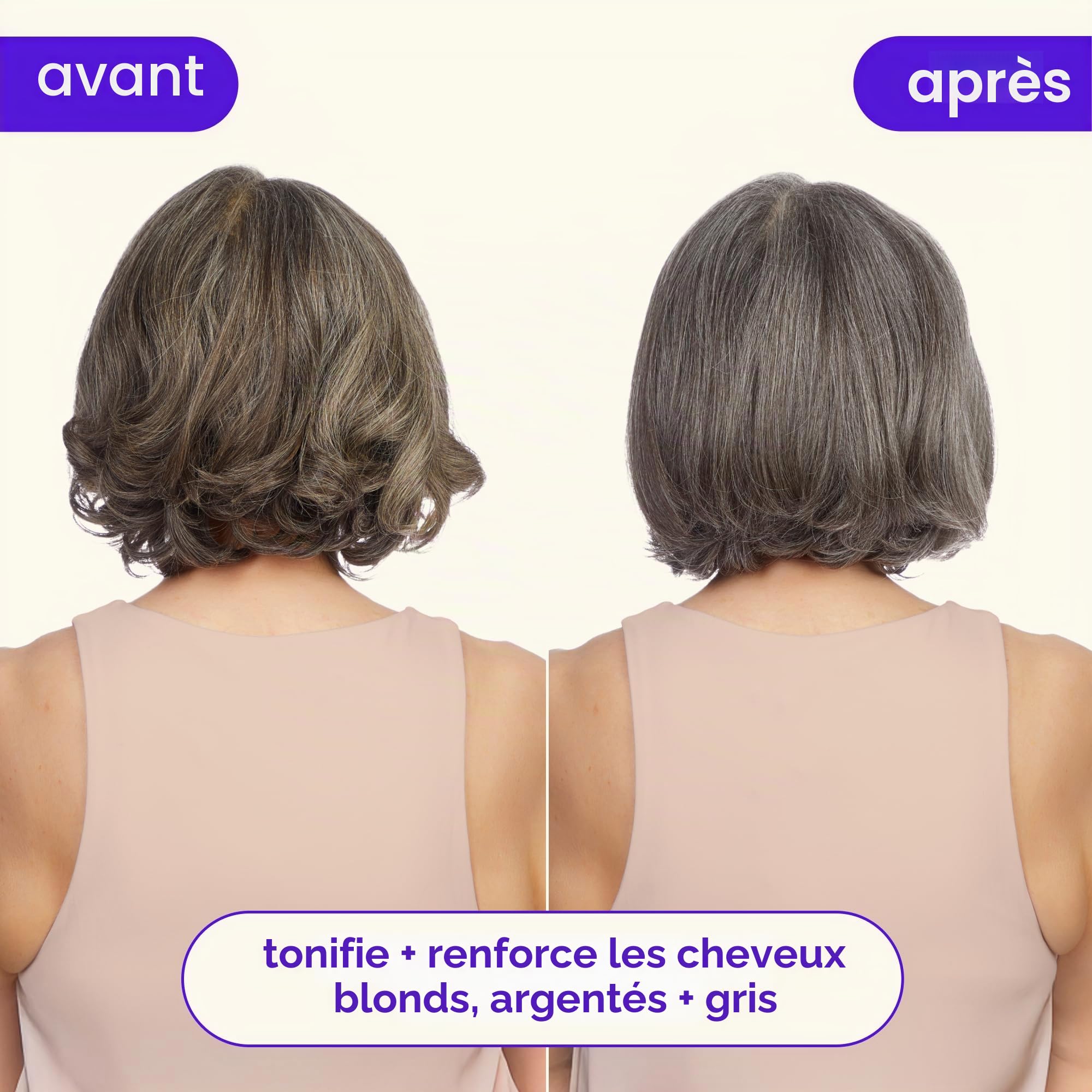 Amika BUST YOUR BRASS Cool Blonde Bond Repair Après-shampoing 500 ml