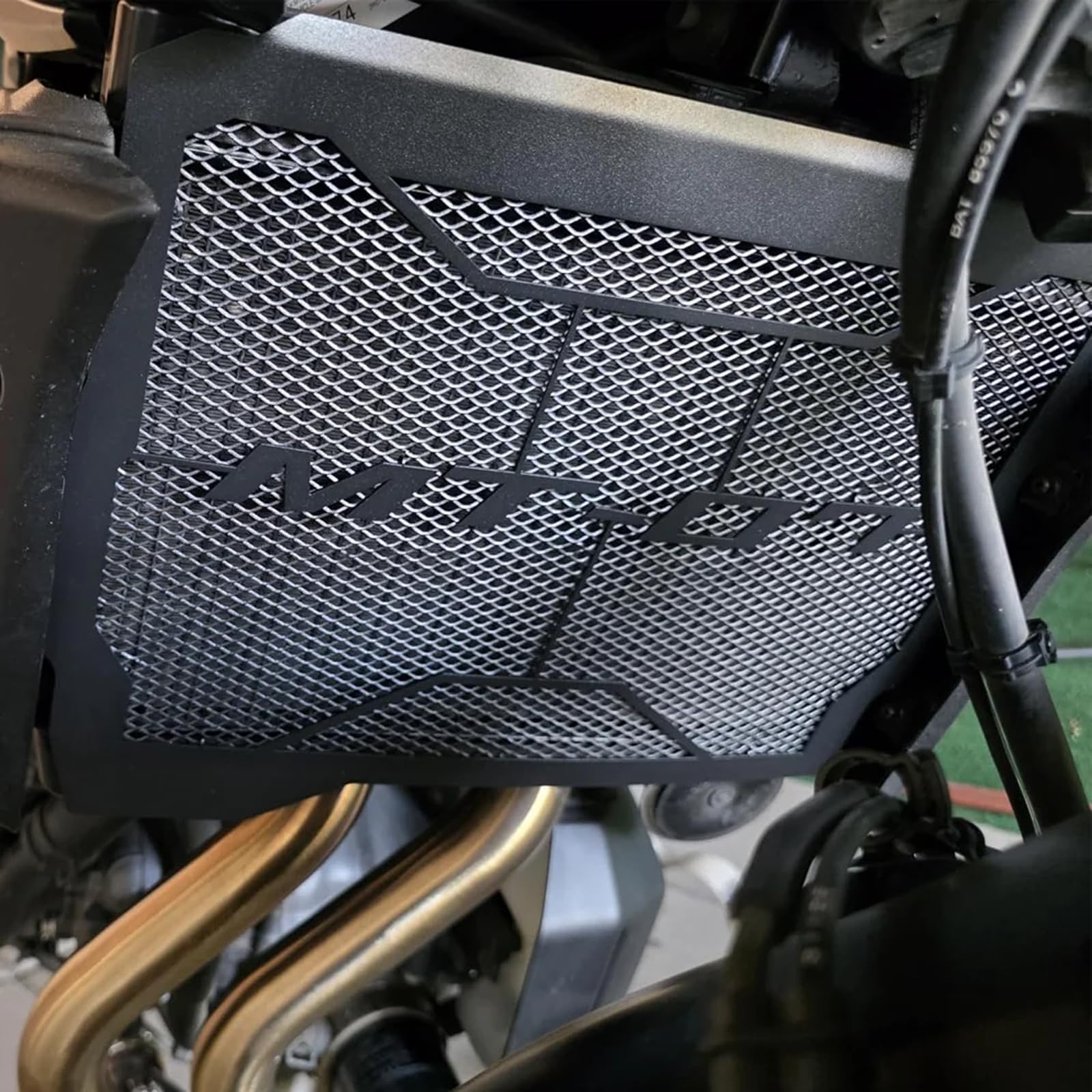 Pour Yamaha MT-07 FZ07 MT07 2018-2025 YZFR7 YZF R7 2021-2025 Accessoires pour Moto Protection du Réservoir d'Eau Protection de la Grille de Radiateur (MT07)