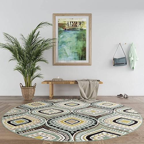 Miniatura 14 de Alfombra de área marrón grande de 7 x 10 pies, 7 x 10, alfombras interiores para sala de estar, comedor, alfombra de dormitorio, alfombra de cocina,