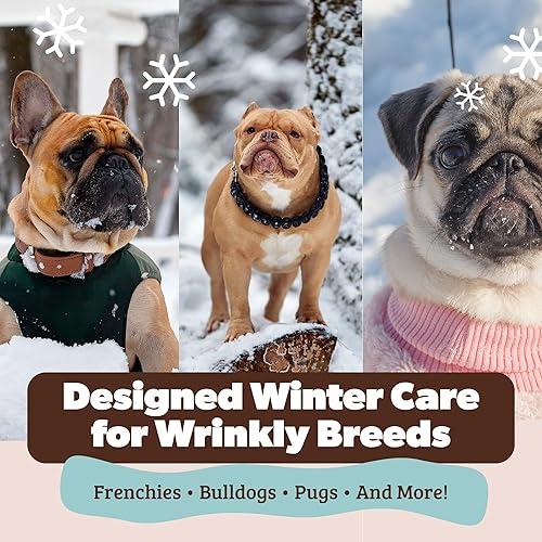 Miniatura 7 de Natural Dog Company Bálsamo para Arrugas, lata de 2 onzas, loción para perros para piel seca con picazón, limpia arrugas, tratamiento de infección