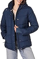 Amazon Essentials Women's Heavyweight Quilted Hooded Puffer Coat - Warm Water-Resistant Winter Jacket, Plus Sizes