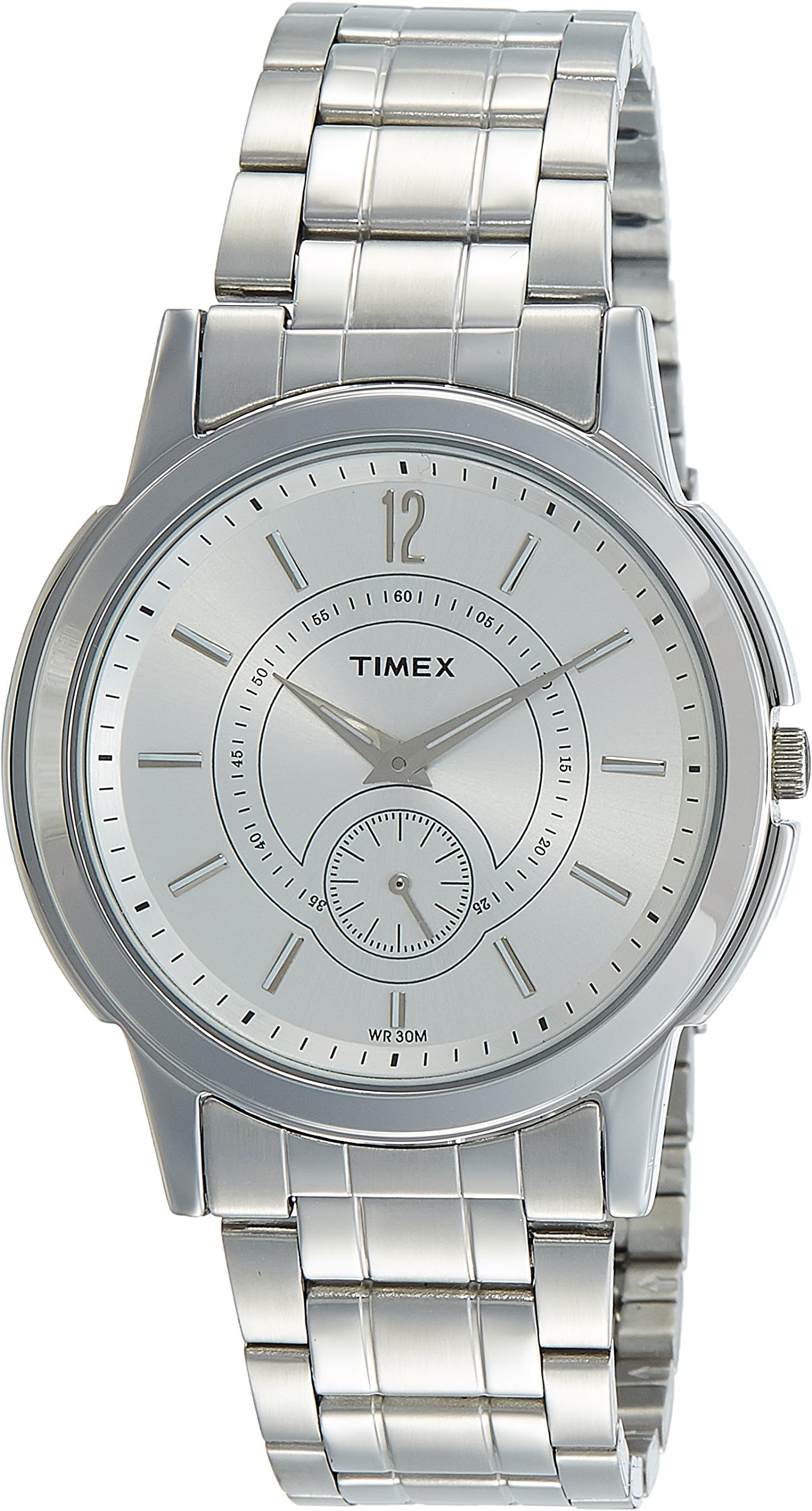 Empera Analog Silver Dial Men's Watch - TW000U308, Silver