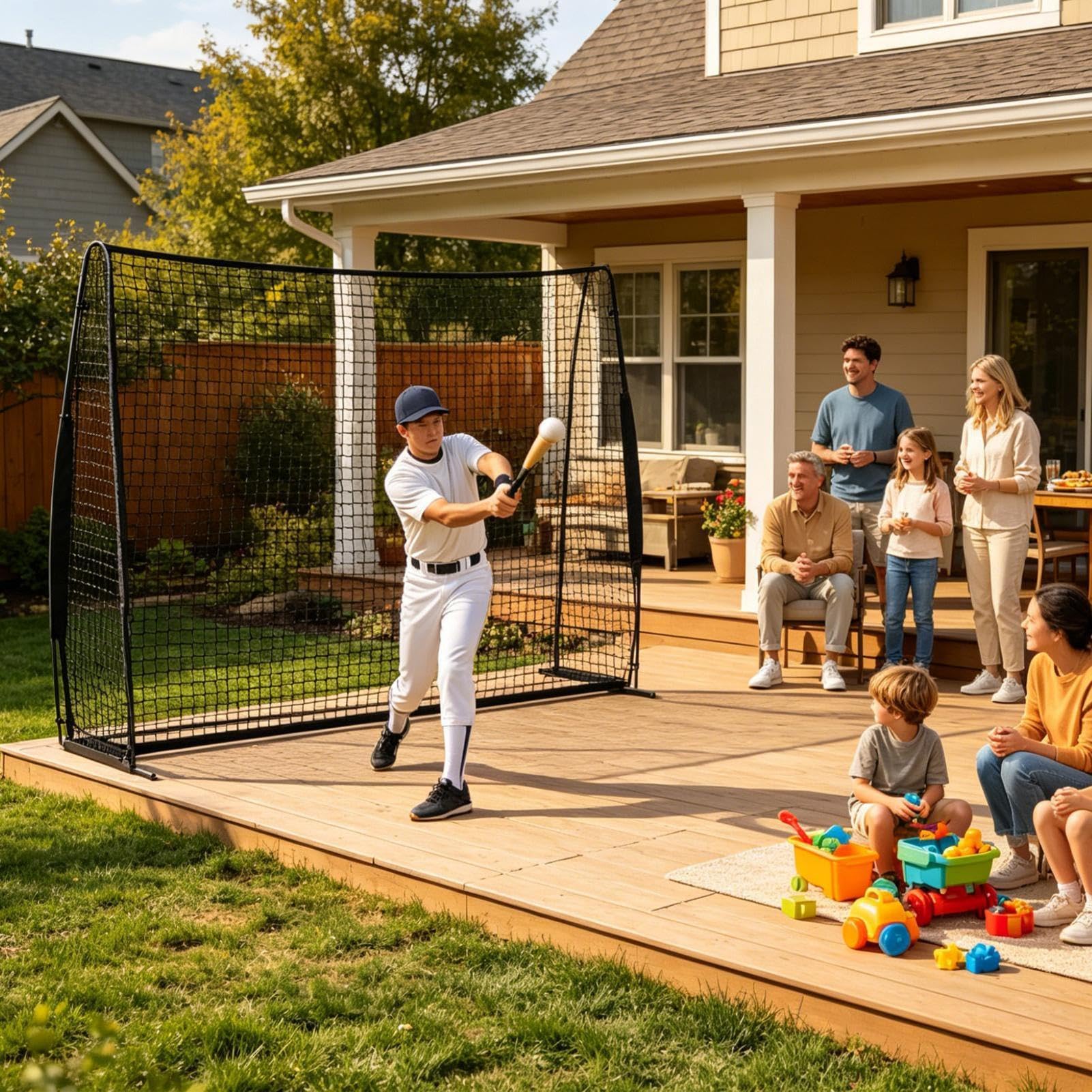 da Golf per Giardino Barriera per Allenamento, Pratica Sportiva | da Tiro Golf per Giardino e Cortile Baseball, Calcio, Sport Interno ed Esterno, Casa, Giardino, Patio e Giochi