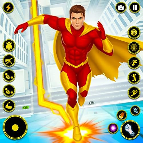 Super Speed Hero Fire Fighter 3d - Flash City Rescue Superhero games 2025