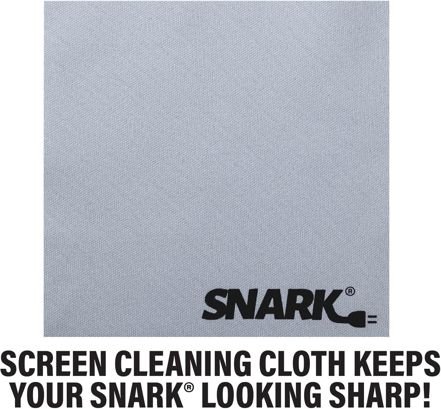Snark branded screen cleaning cloth