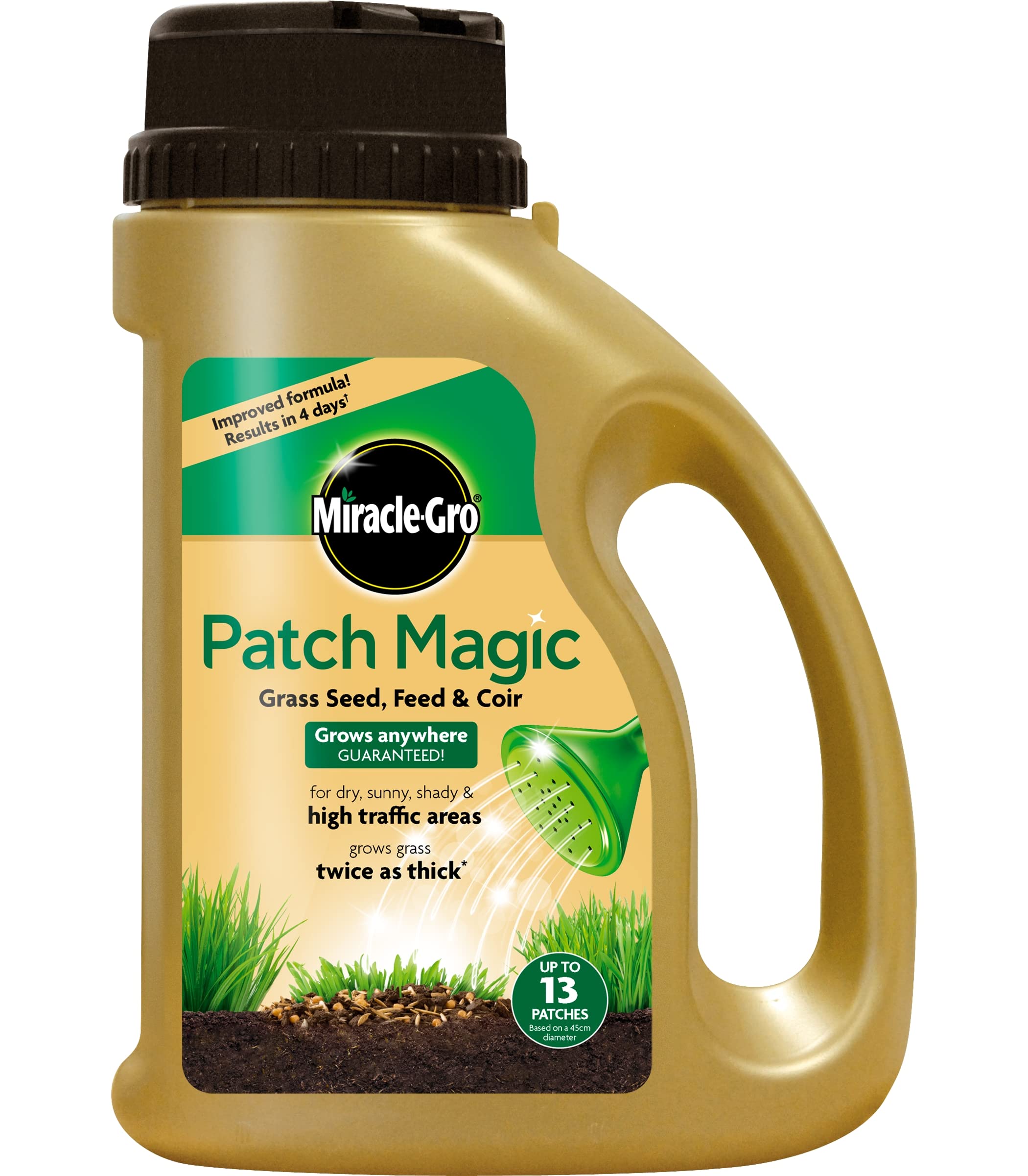 Miracle-Gro - Reparador mágicos de parches de césped (1kg) (Puede Variar)