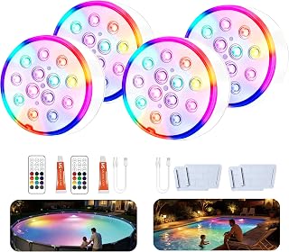 Upgraded Magnetic Pool Lights for Above Ground and inground Pool