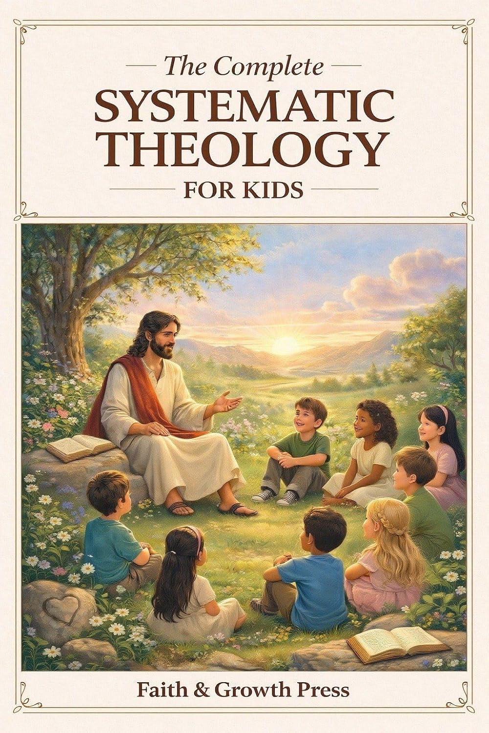 The Complete Systematic Theology for Kids: A 52-Week Journey into the Wonder of God: 12 Epic Adventures to Transform Identity, Character & Faith through Story, Practice, & Family Dialogue (Ages 7–12)