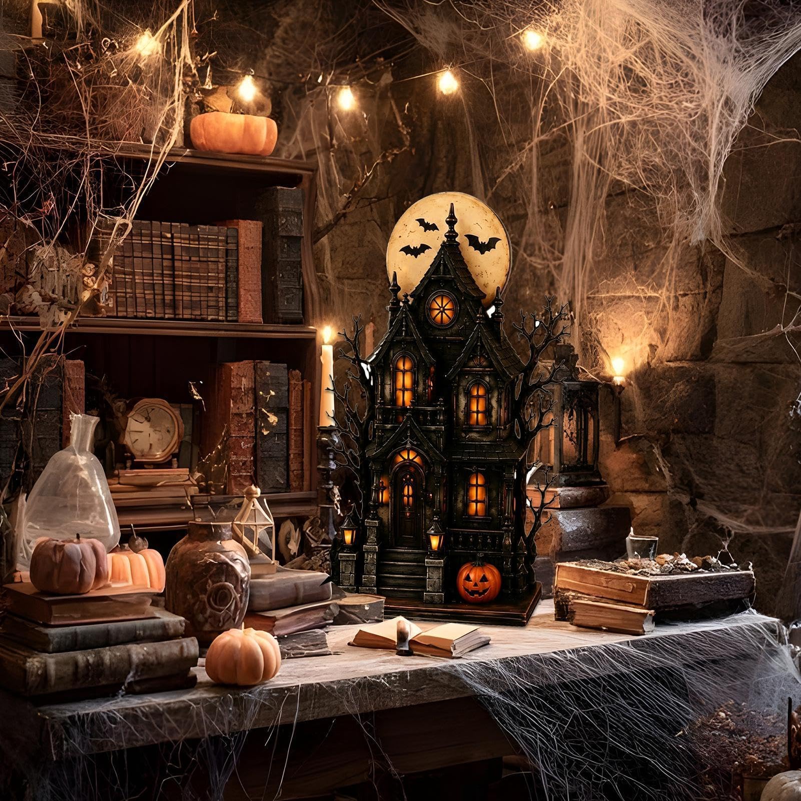 Addobbi Halloween da Interno Decorazione Spettrale Fantasma Infestata