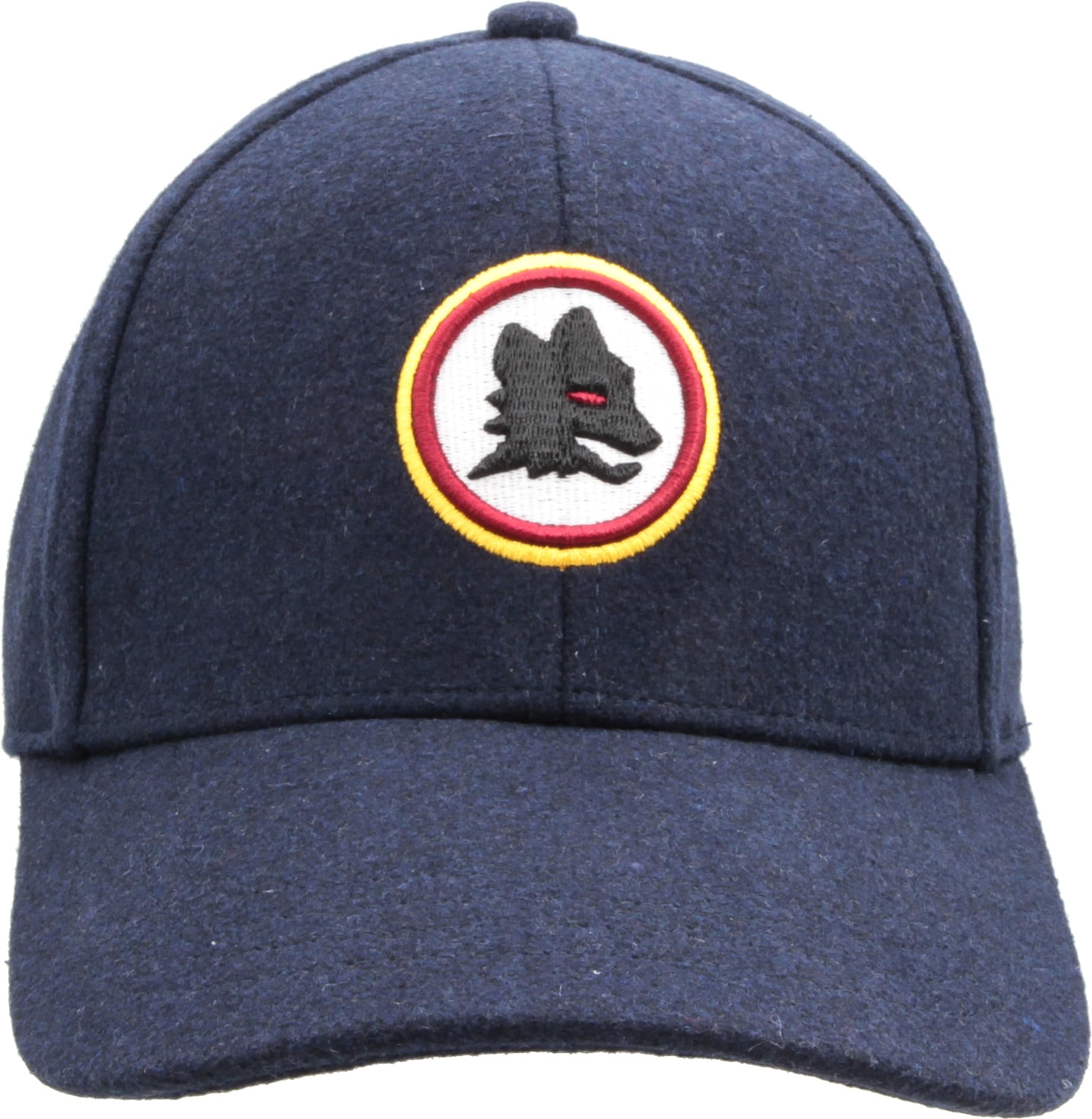 IMMA AS Roma Wolf Felted Boiled Wool Baseball Cap - Navy