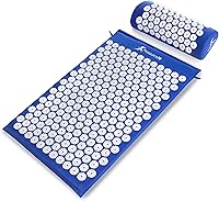 Vista 7 de ProsourceFit Acupressure Mat and Pillow Set for Back/Neck Pain Relief and Muscle Relaxation