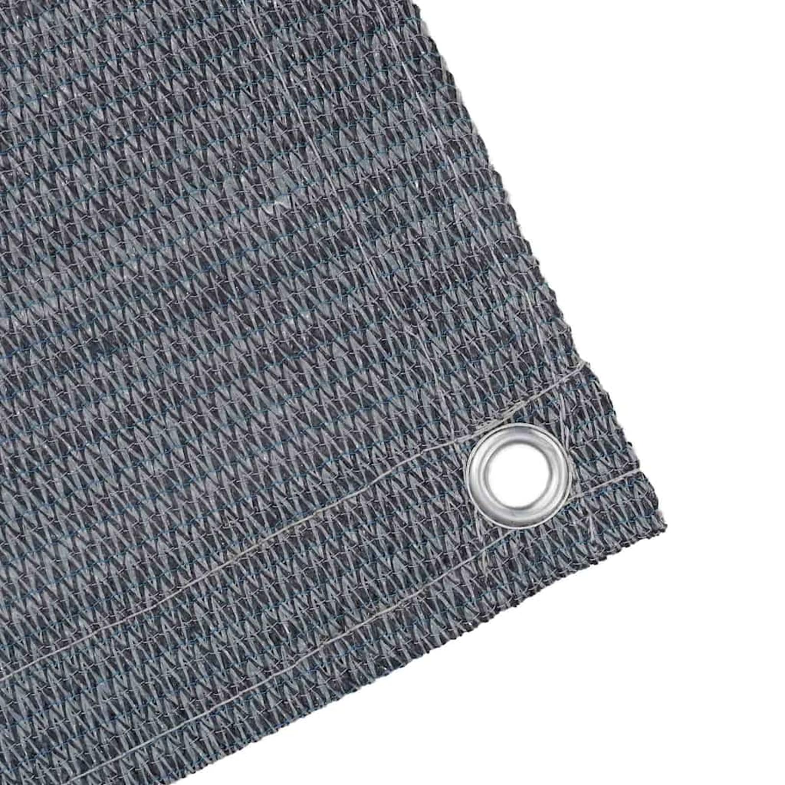 Gecheer Zelt Zubehör Blau-grau Polyester 400 x 700 cm Robust Zelteppich Zeltdeckel Picknickdecke Wohnwagen Balkon Outdoor