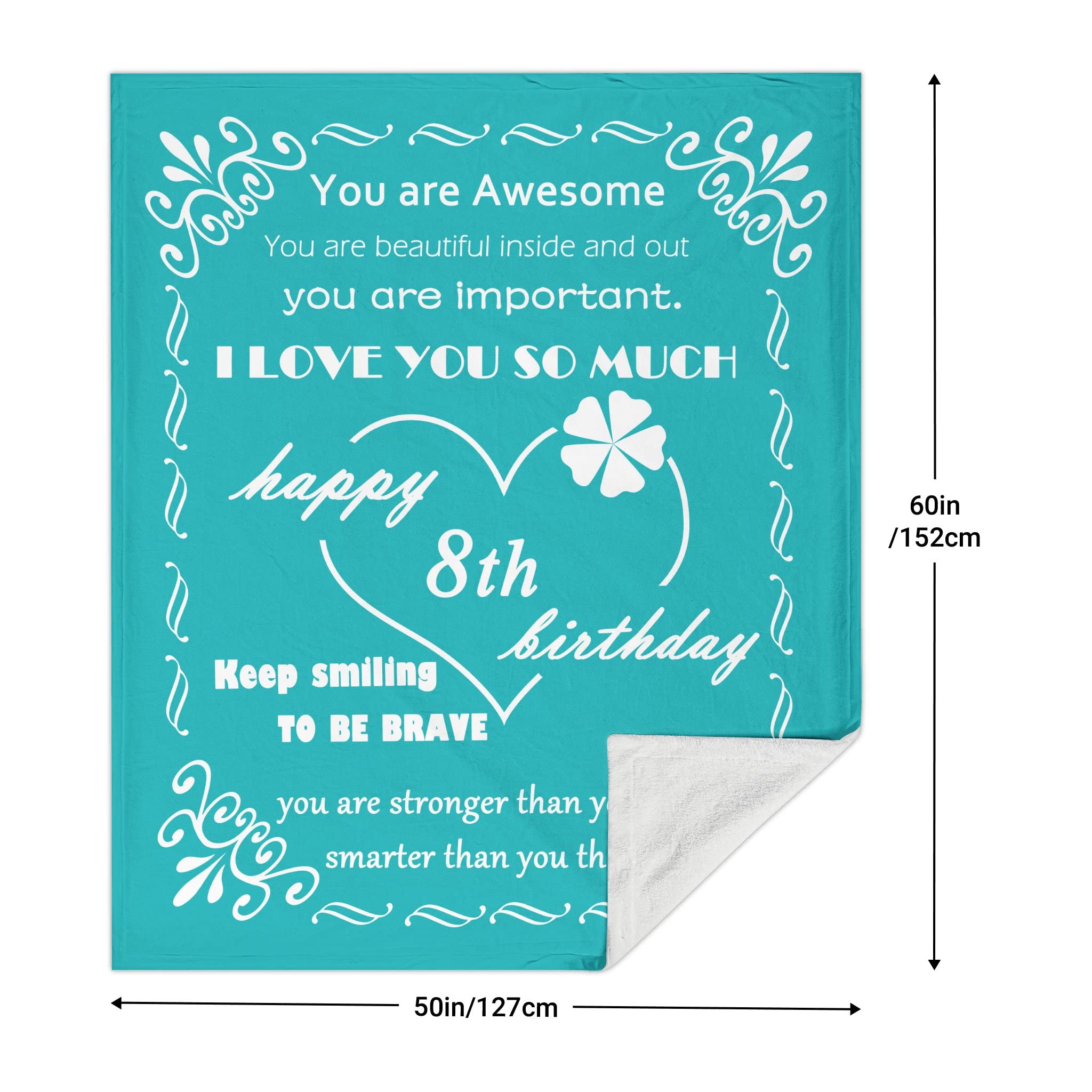 Aotximlat Geschenke Für 12 Jahre Altes Mädchen, 12 Jahre Altes Mädchen Geschenke Decke 152,4 X 127,7 Cm, Geburtstagsgeschenke Für 12 Jahre Alte Mädchen, 12 Jahre Alte Mädchen Geburtstagsgeschenke, 12