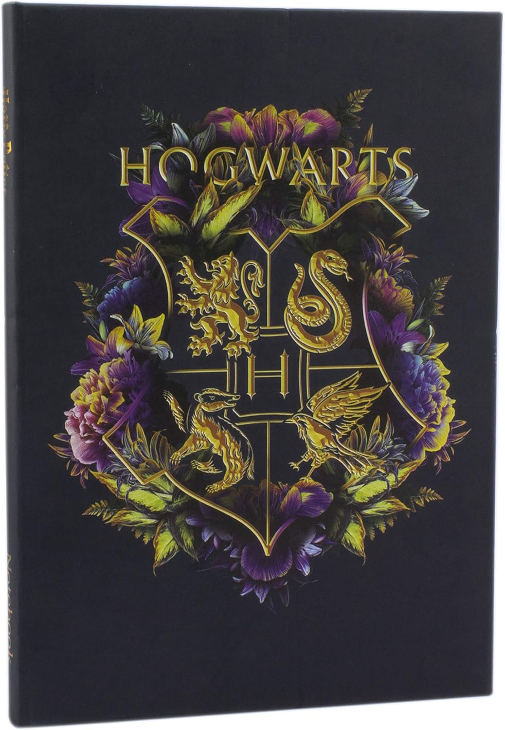 Paladone Hogwarts Floral Hardcover Notebook, Officially Licensed Harry Potter Merchandise