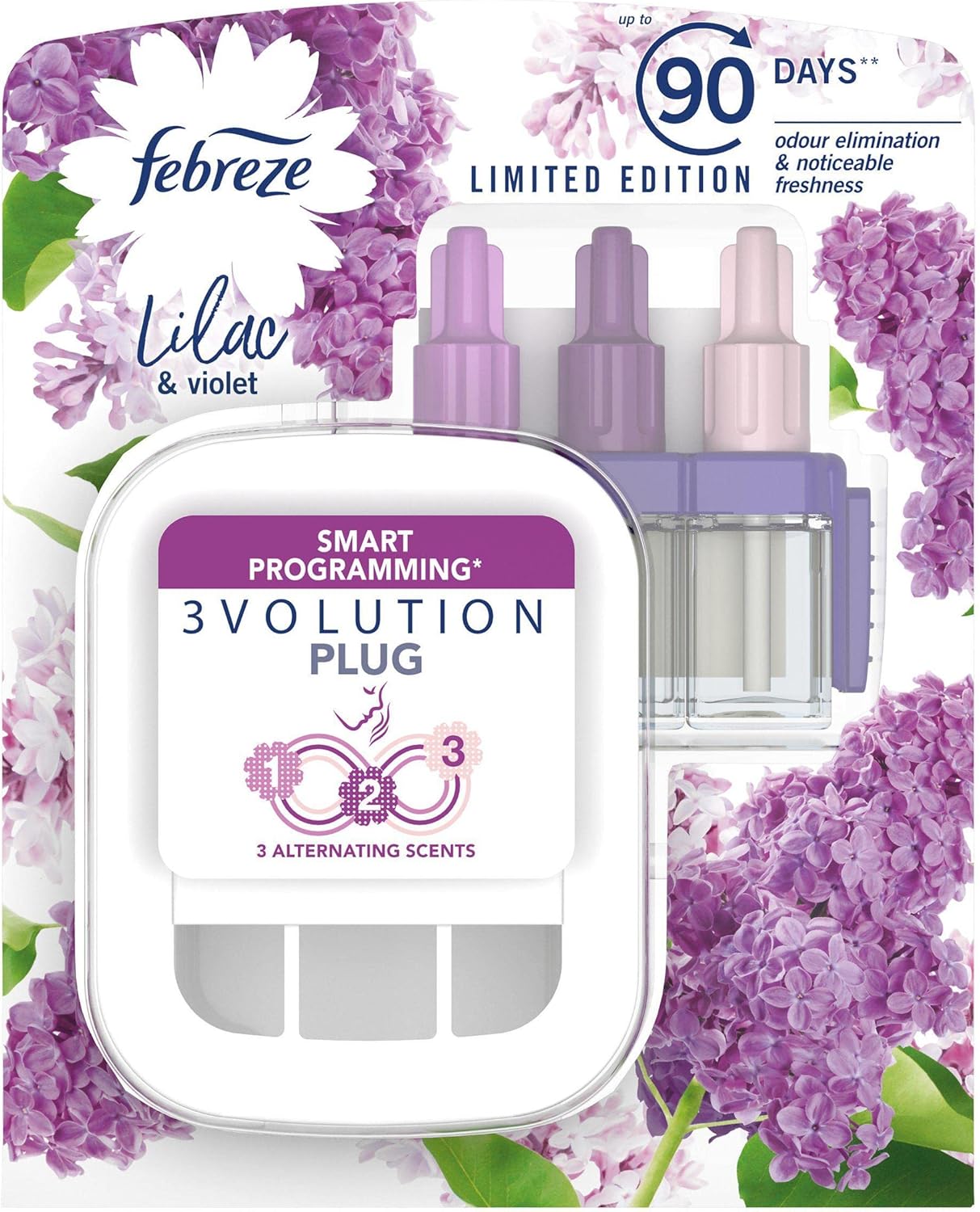 Febreze Ambi Pur 3Volution, Smart Programming, Air Freshener Plug In